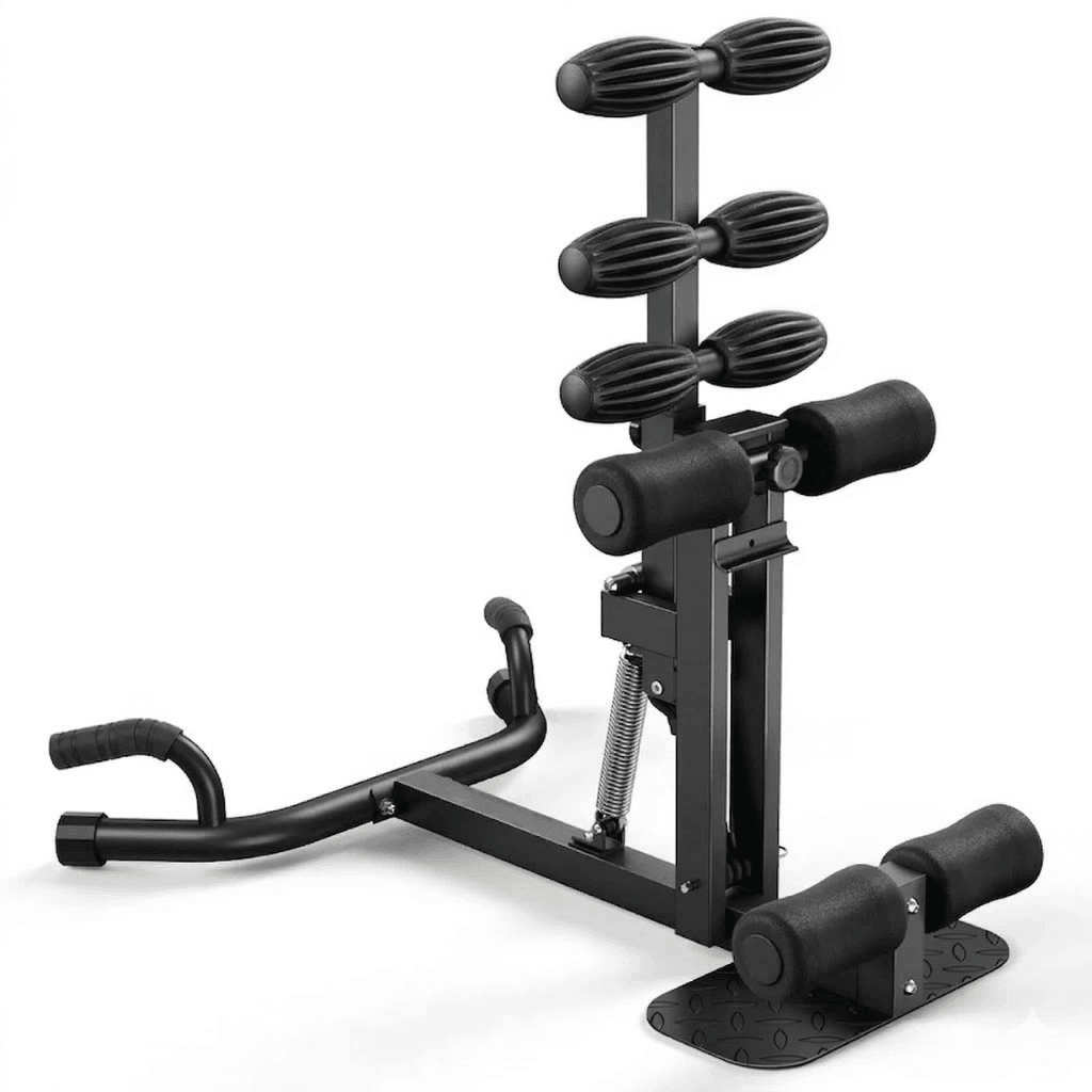 Aparelho Compacto de Agachamento Multifuncional 3 em 1 para Pernas e Glúteos - Preto Azul - Imagem 11