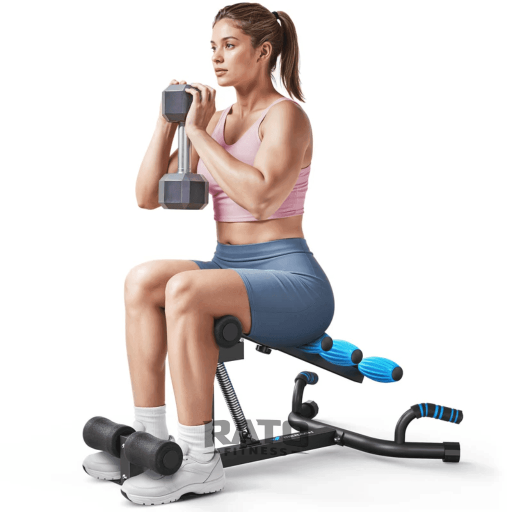 Aparelho Compacto de Agachamento Multifuncional 3 em 1 para Pernas e Glúteos