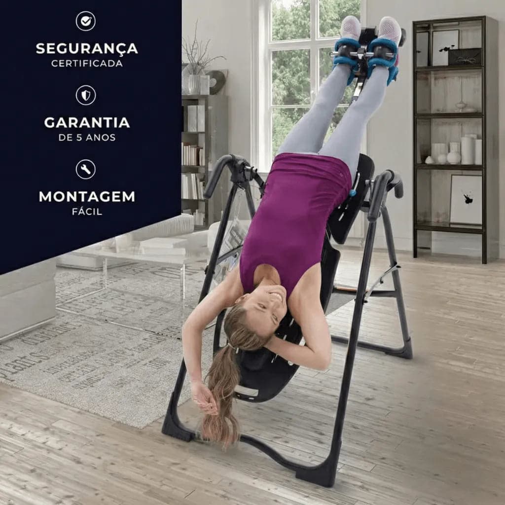 Mesa de Inversão para Coluna Ajustável até 180 graus