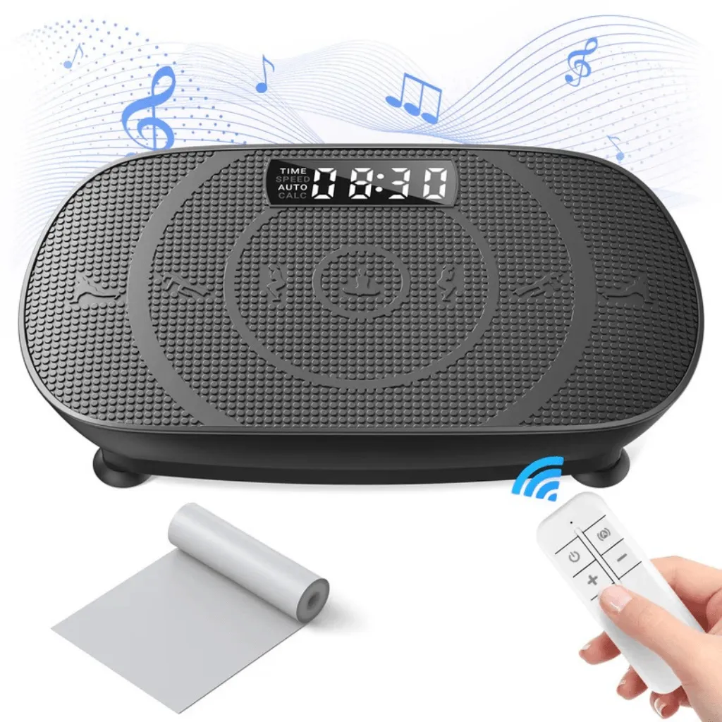 Plataforma Vibratória Portátil para Corpo Inteiro - Branco - Imagem 12