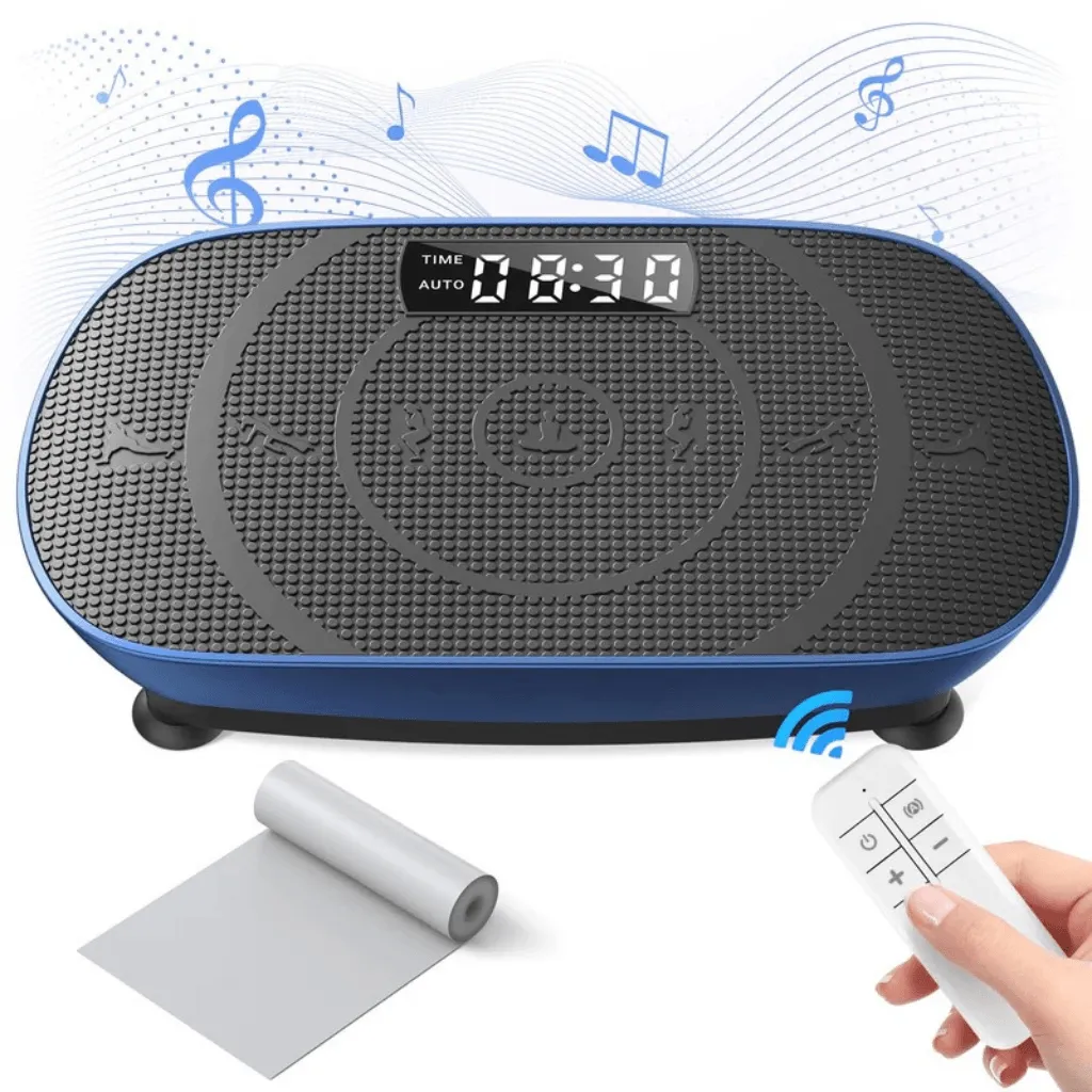 Plataforma Vibratória Portátil para Corpo Inteiro - Branco - Imagem 13