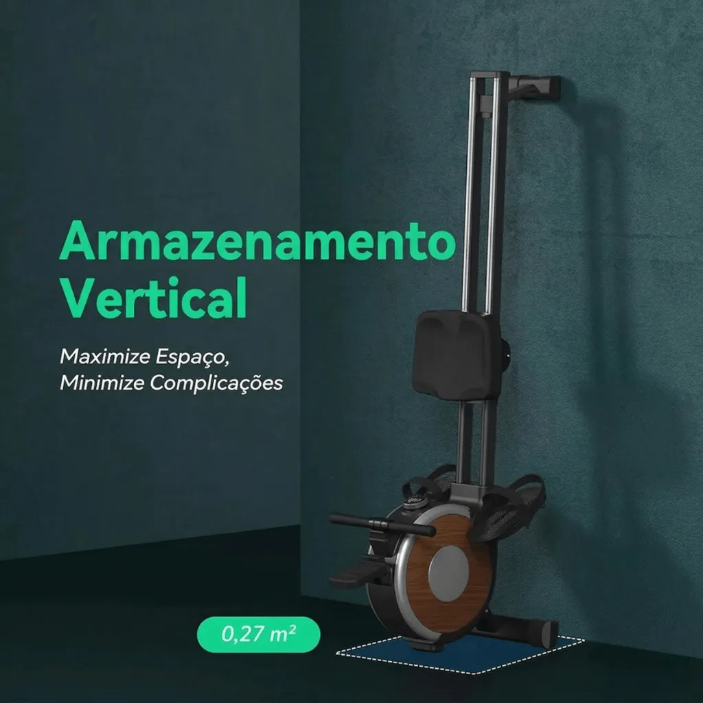 Remo Inteligente Profissional para Treino Completo em Casa - Com tela - Imagem 13