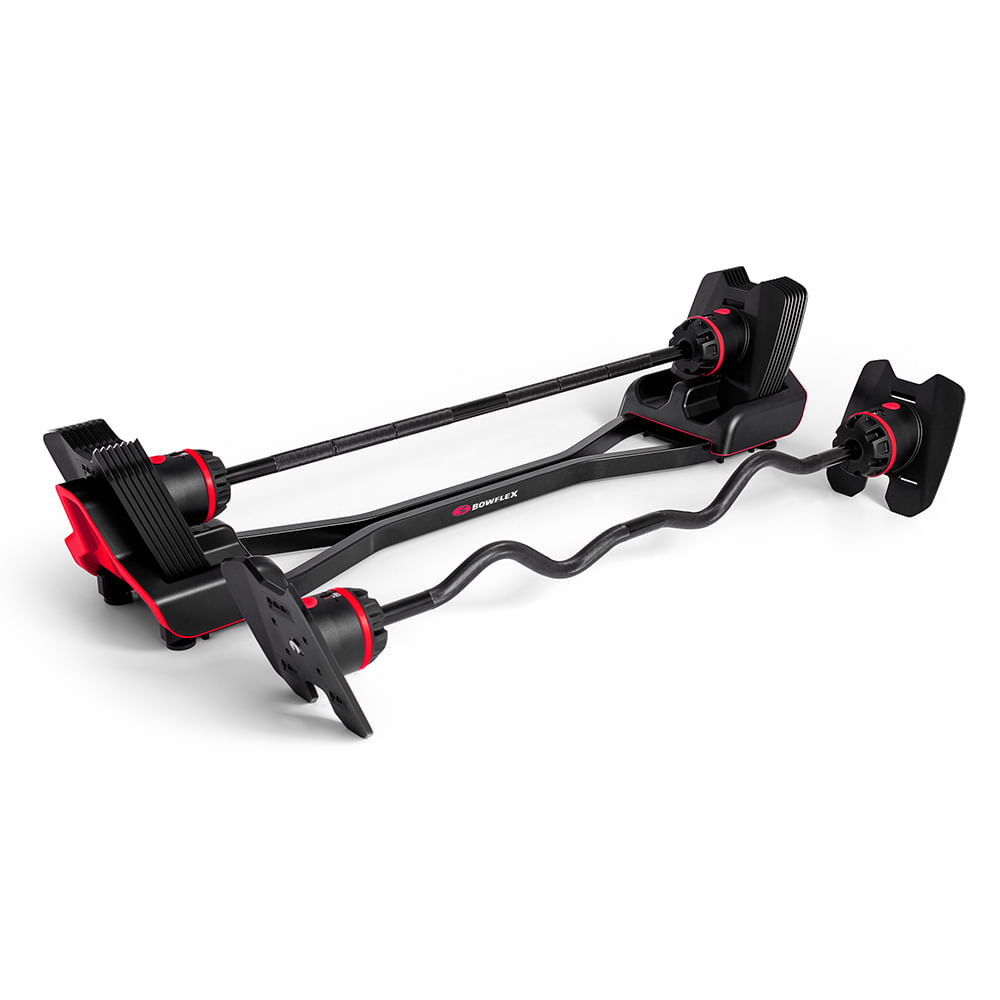 Barra Regulável BowFlex SelectTech 2080 - 9 a 36kg com Barra W - Imagem 1