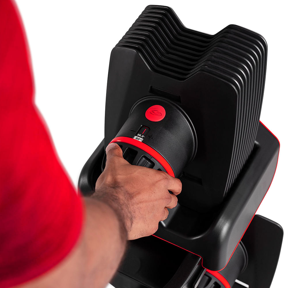 Barra Regulável BowFlex SelectTech 2080 - 9 a 36kg com Barra W - Imagem 4