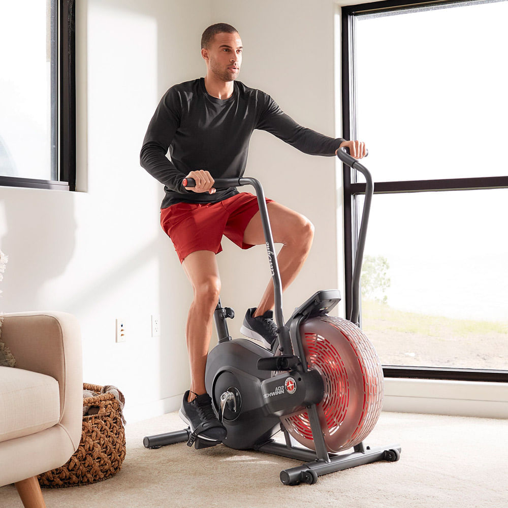 Bicicleta Airbike Schwinn Airdyne AD2 - Residencial Painel LCD - Imagem 5