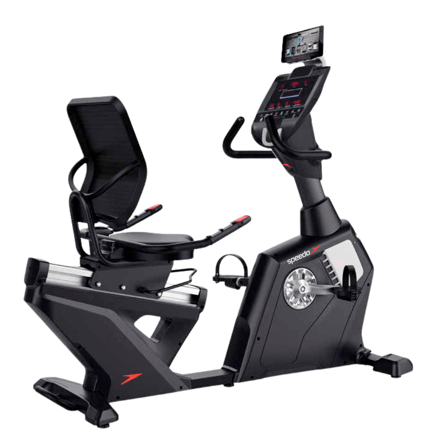 Bicicleta Horizontal Speedo R75 - Profissional Painel LED - Imagem 1