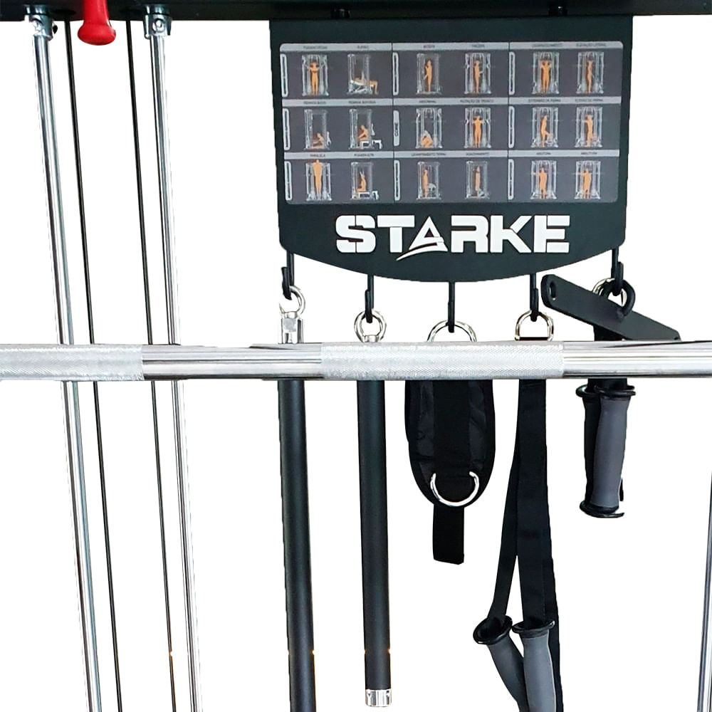 Estação de Musculação Starke C5 - Com Cross Smith - Imagem 4