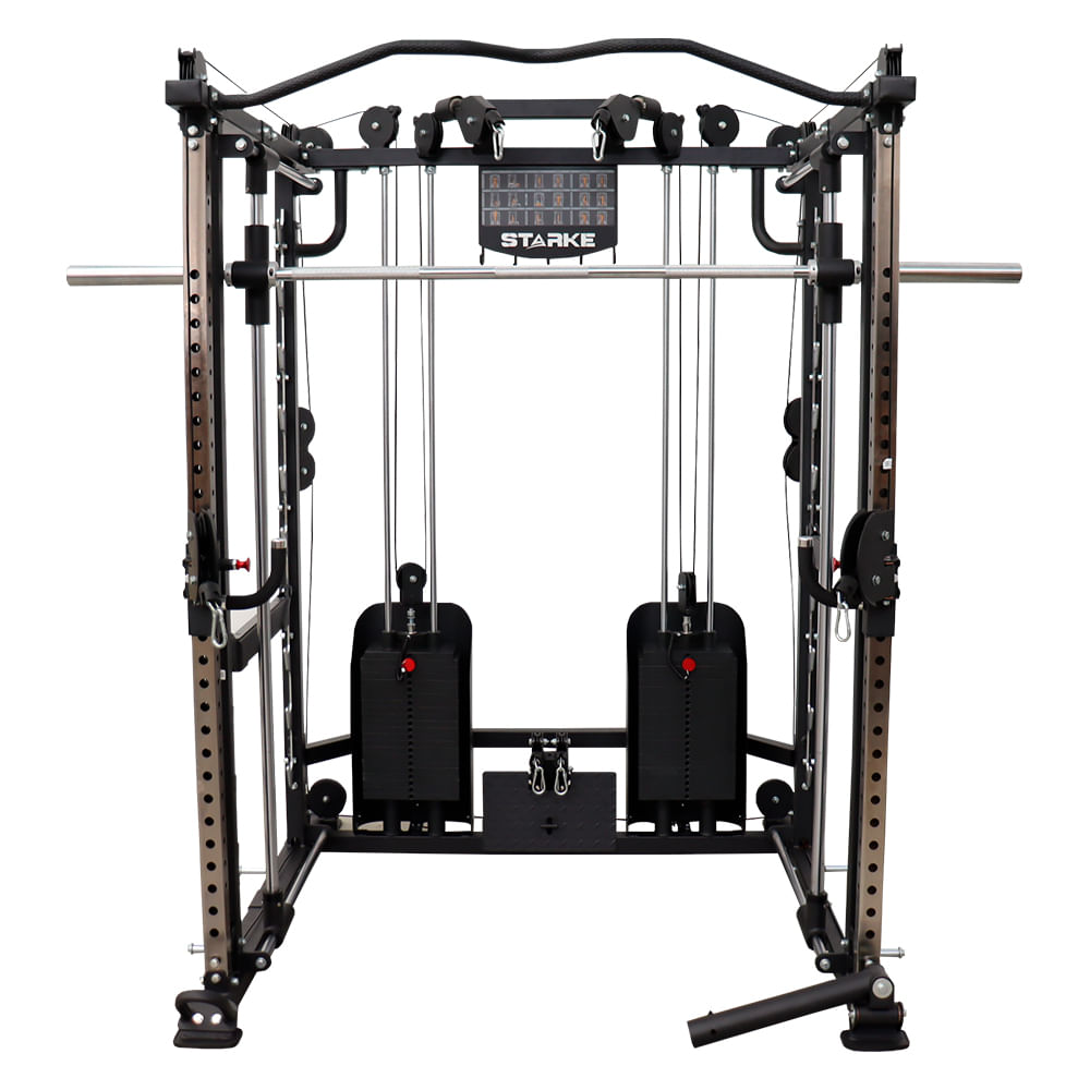 Estação de Musculação Starke C9 - Cross Smith 3D - Imagem 1