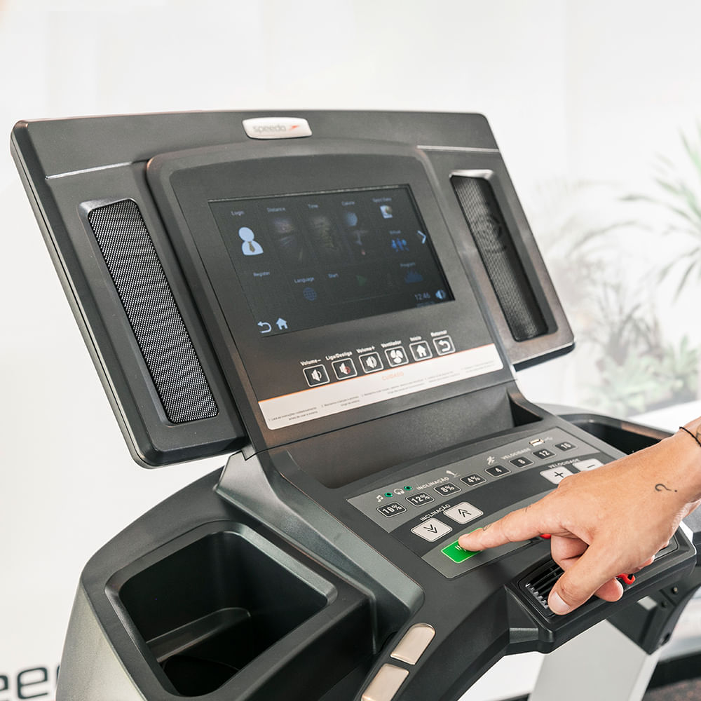 Esteira Ergométrica Speedo TR8+ - Touch Screen e Wi-Fi - Imagem 11