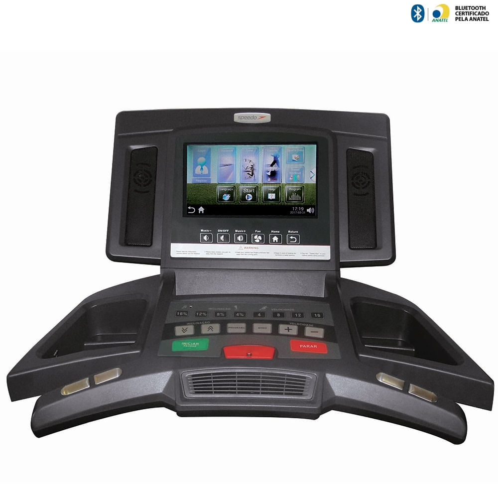 Esteira Ergométrica Speedo TR8+ - Touch Screen e Wi-Fi - Imagem 3