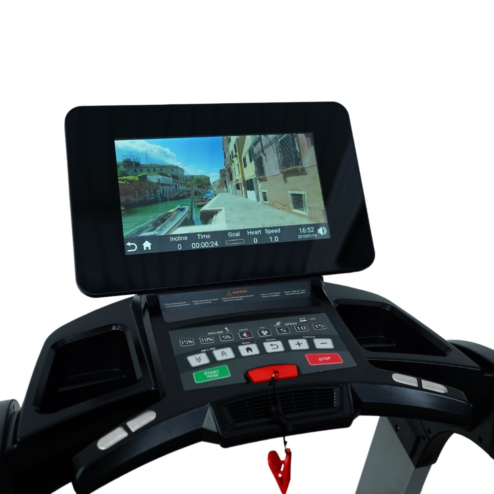 Esteira Ergométrica Starke Pro 8.5+ - Touch Screen e Wi-Fi - Imagem 2