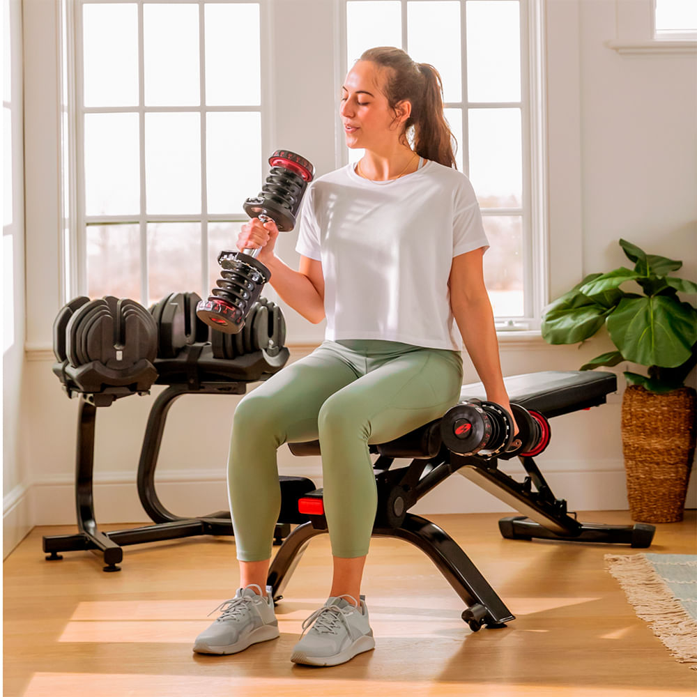 Halter Dumbbell Regulável Bowflex SelectTech 1090 - 4 a 41kg - Imagem 9