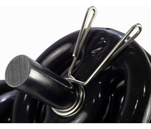 Presilha Zincada Para Barra de Musculação E Halteres - Imagem 2