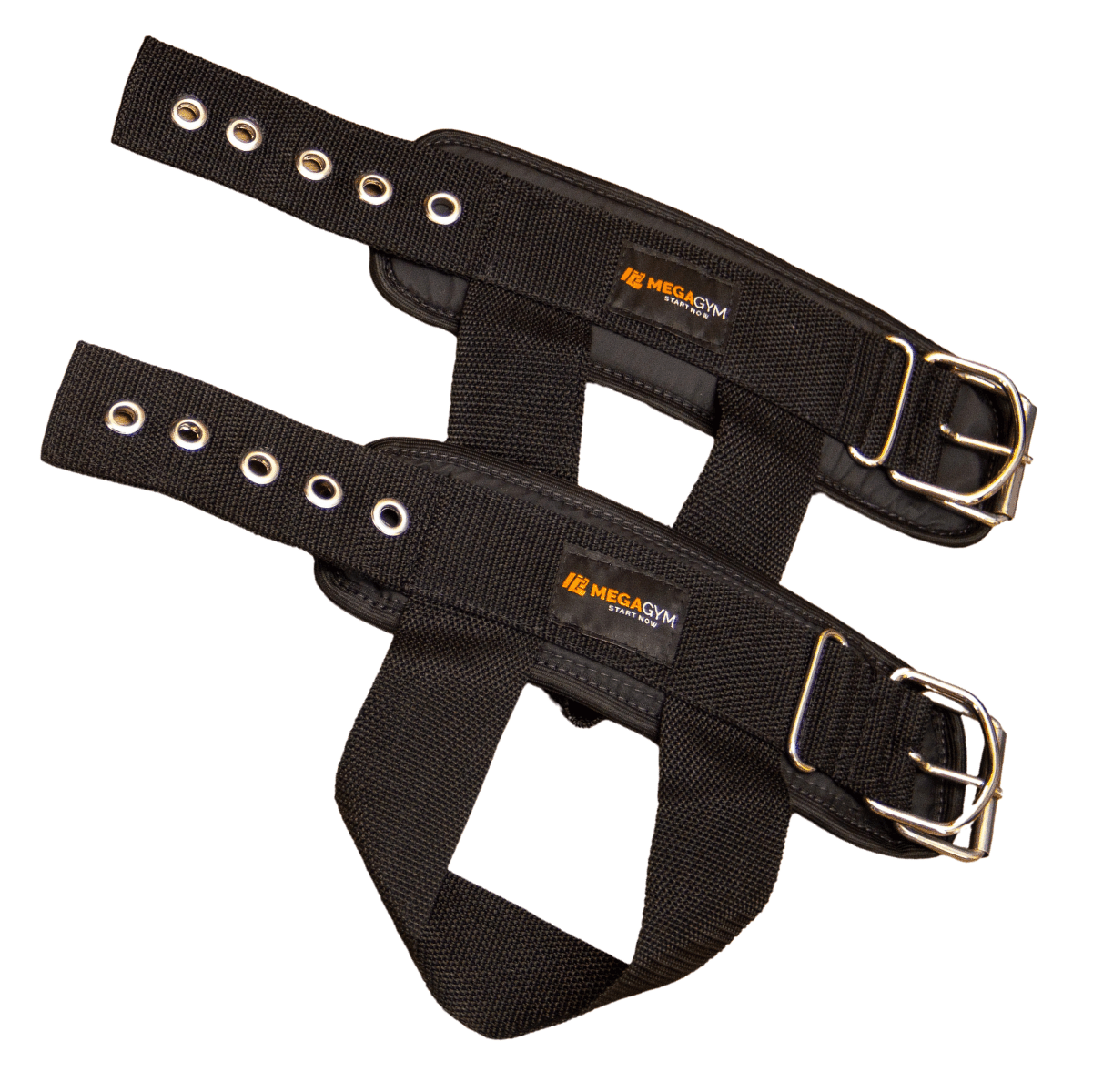 Tornozeleira Puxador Com Argolas Para Polia - Imagem 1