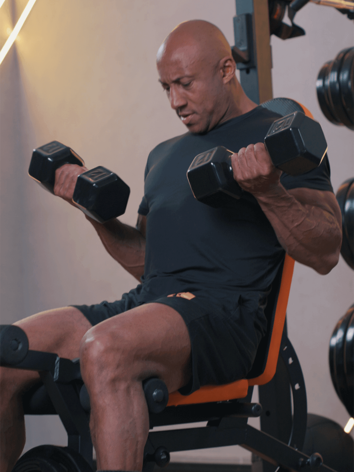 Banco Supino Regulável Com Cadeira Extensora E Mesa Flexora Ajustáveis - Imagem 12