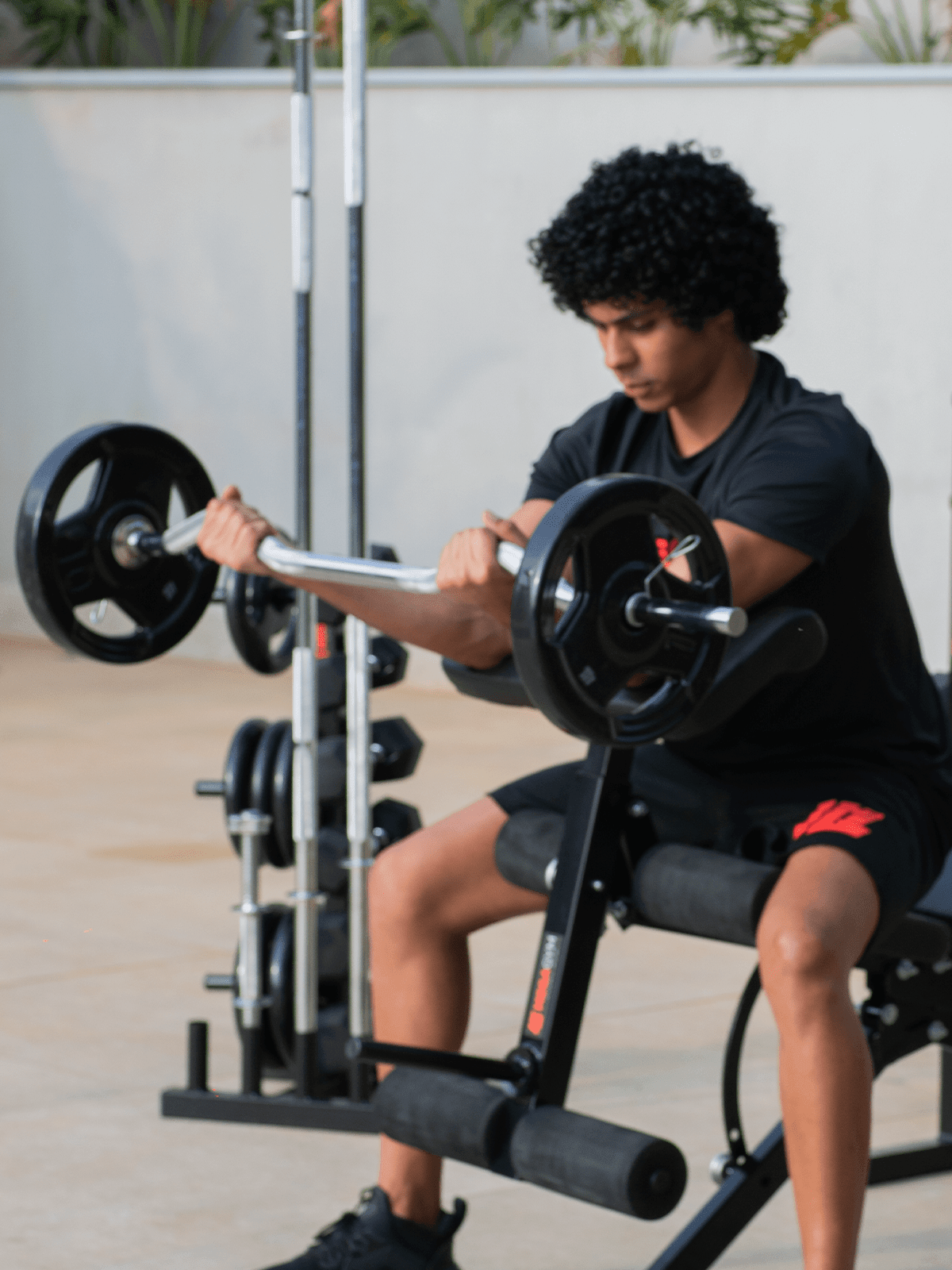 Anilha Sport Emborrachada Furo 31mm - Imagem 6