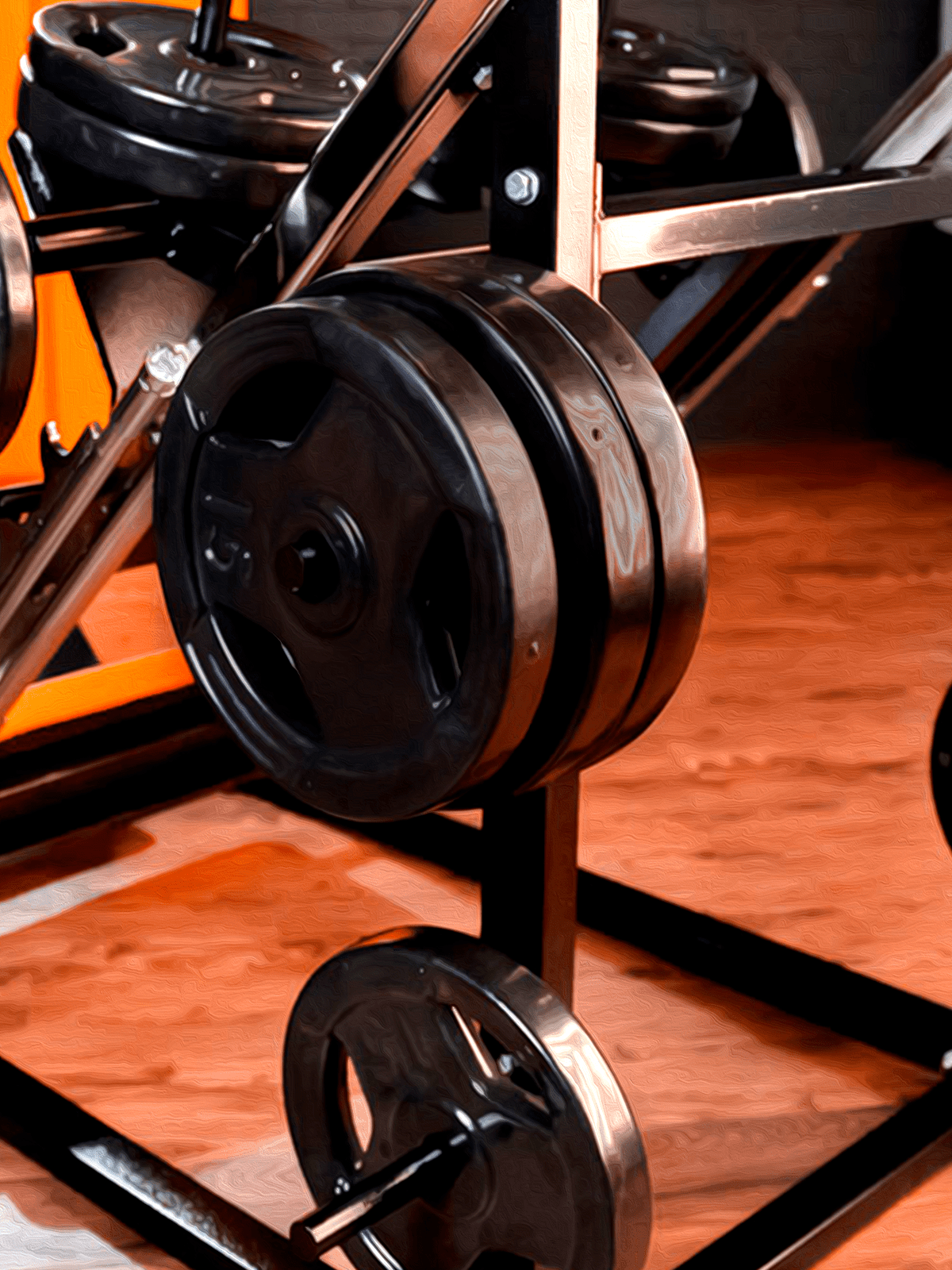 Anilha Sport Emborrachada Furo 31mm - Imagem 4