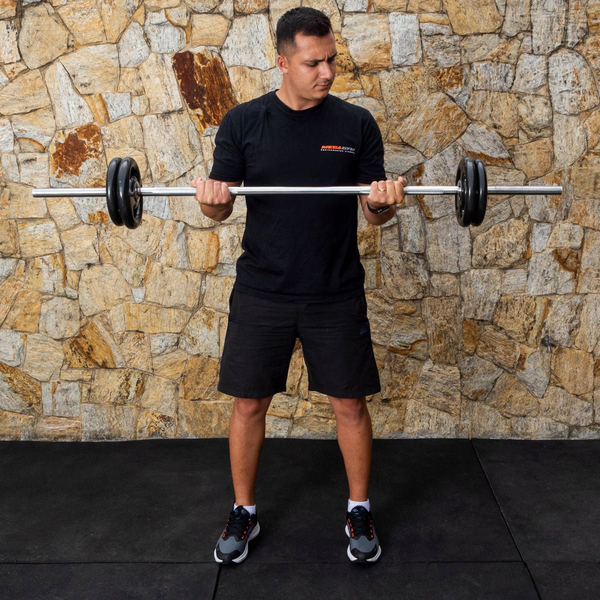 Barra Reta Maciça Com Rosca Cromada 25,40mm - Imagem 6