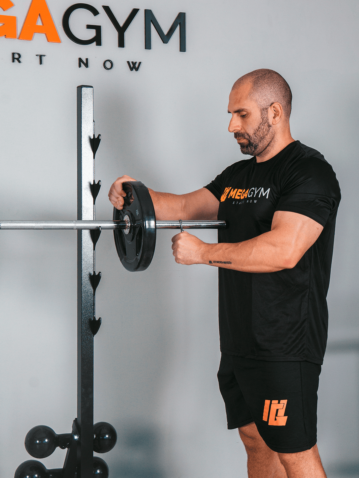 Rack Expositor De Anilhas Barras e Halteres - Imagem 5