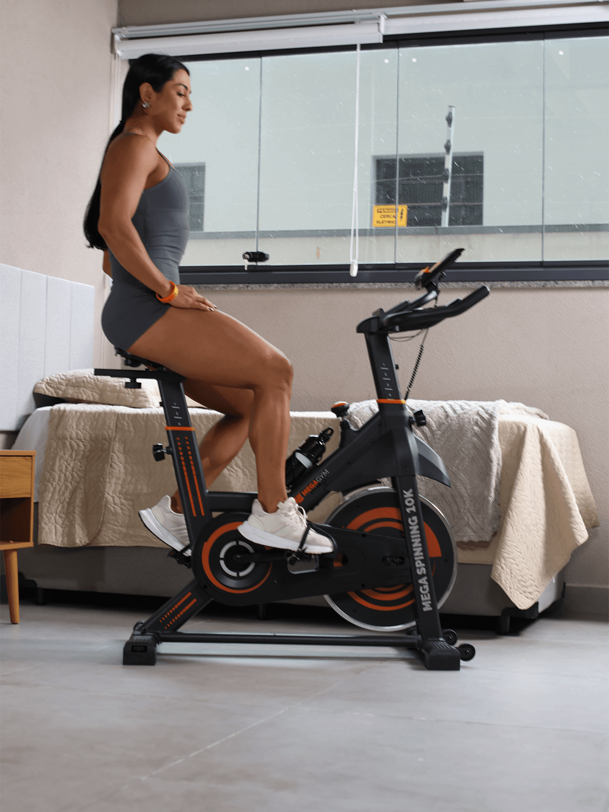 Bicicleta Ergométrica Bike Mega Spinning 10K - Imagem 14