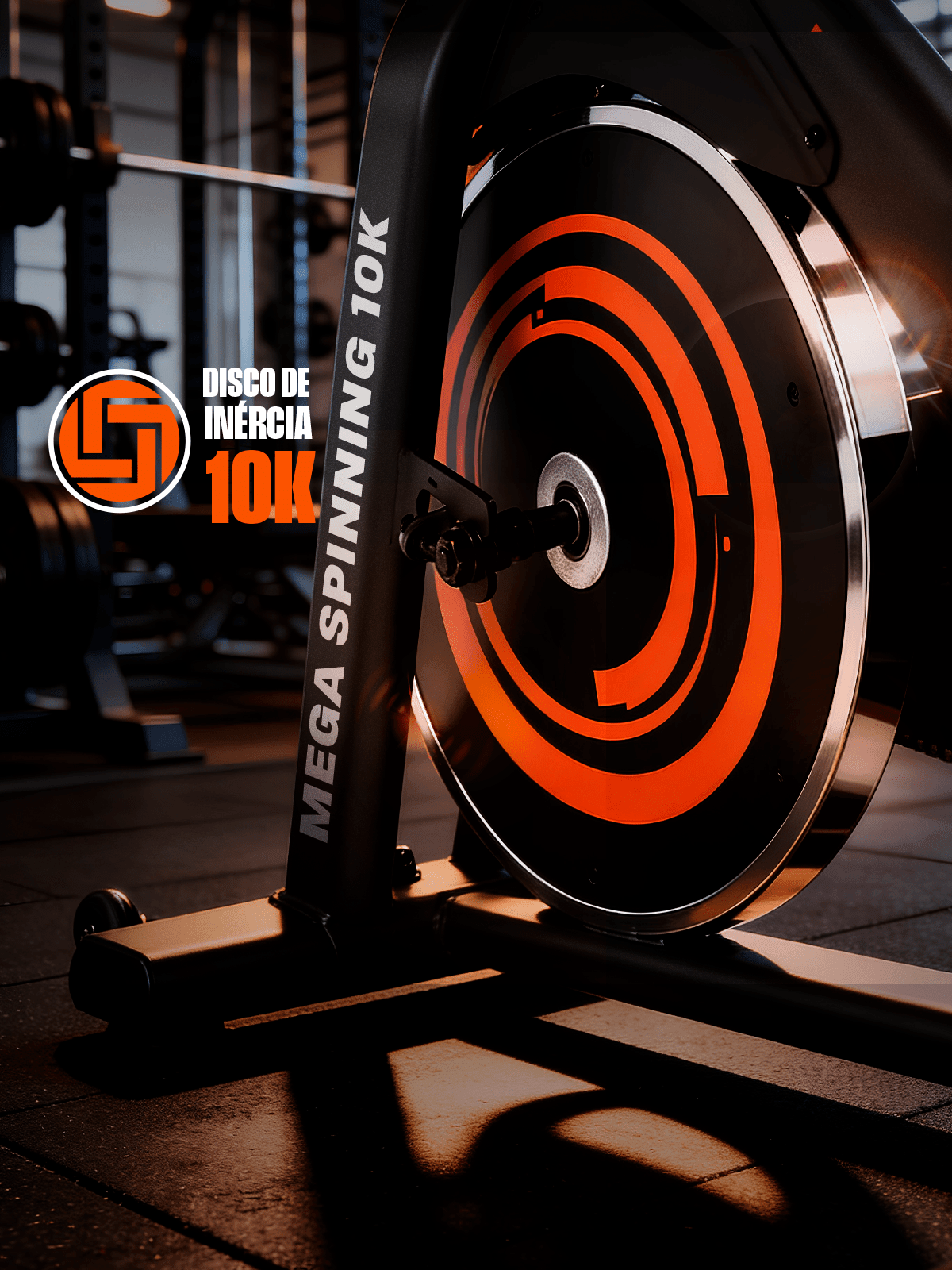 Bicicleta Ergométrica Bike Mega Spinning 10K - Imagem 3