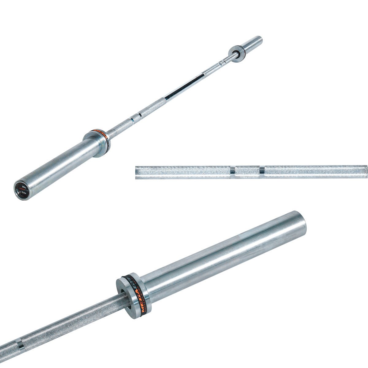 Barra Olímpica Cromada - Imagem 11