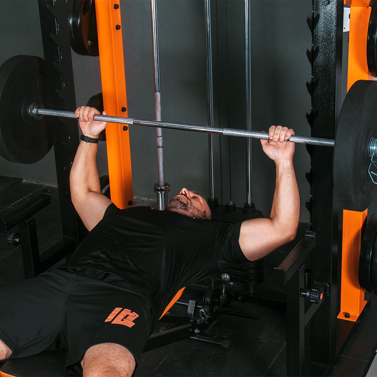 Barra Olímpica Cromada - Imagem 8