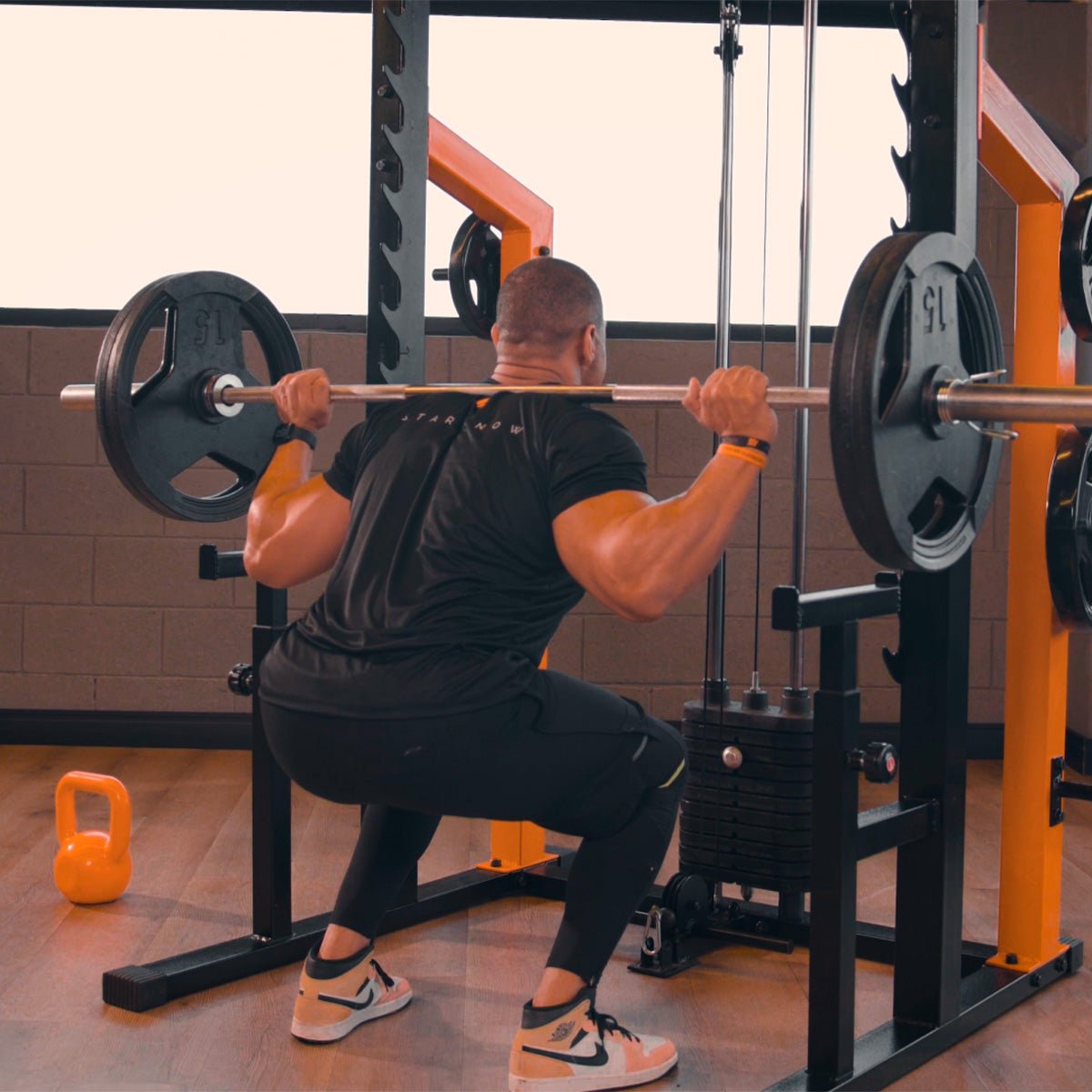 Barra Olímpica Cromada - Imagem 2