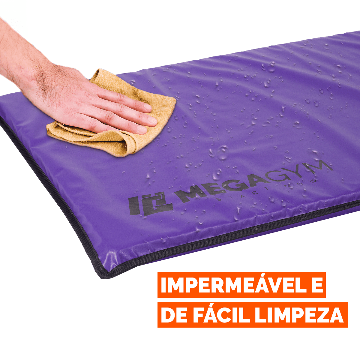 Colchonete De Academia 100x50x3 Para Treino Pilates Funcional - Imagem 6