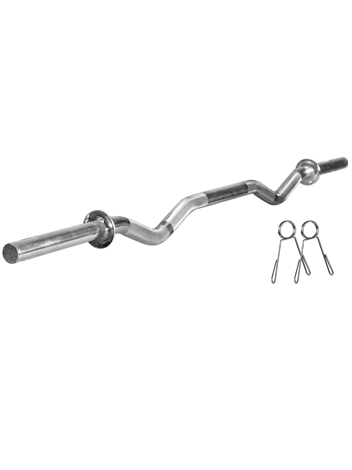 Kit Barras De Musculação + 40Kg De Anilhas + Suportes - Imagem 13