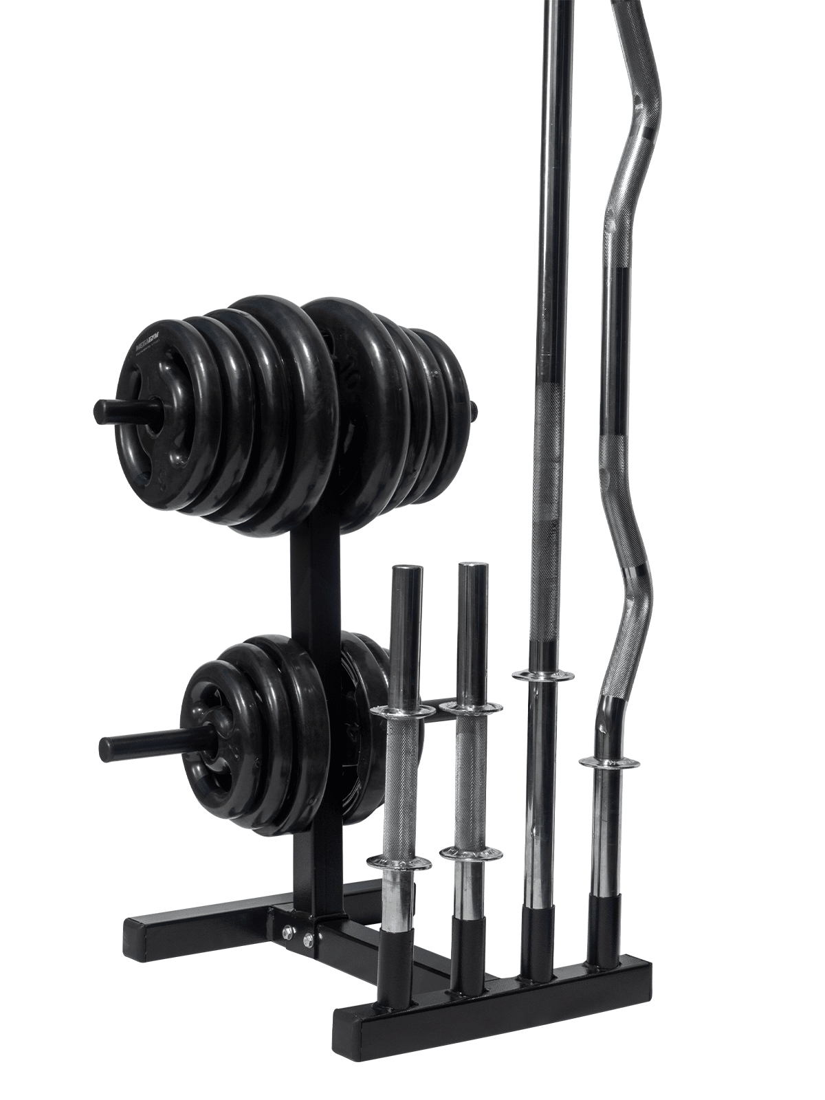 Suporte Profissional P/ Barras E Anilhas 300kg - Imagem 1