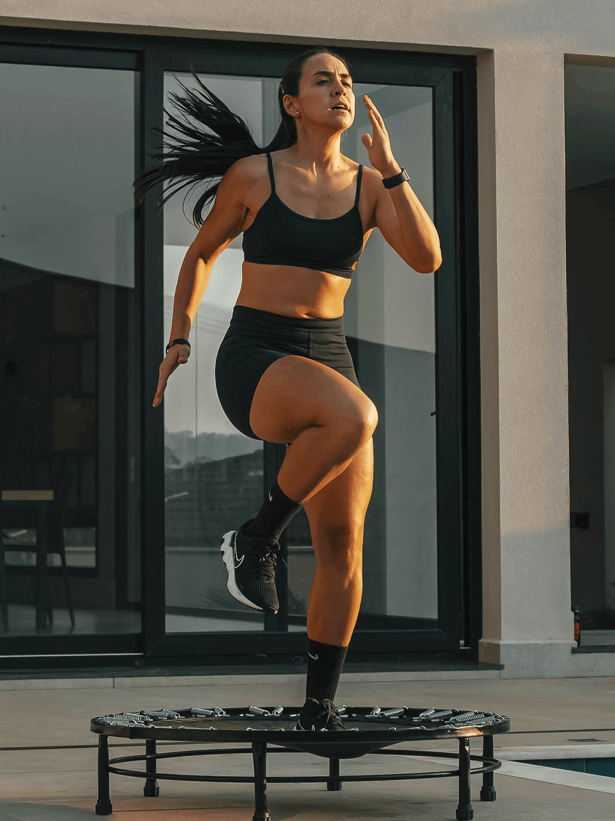 Mini Jump Trampolim Profissional 36 Molas - Imagem 8