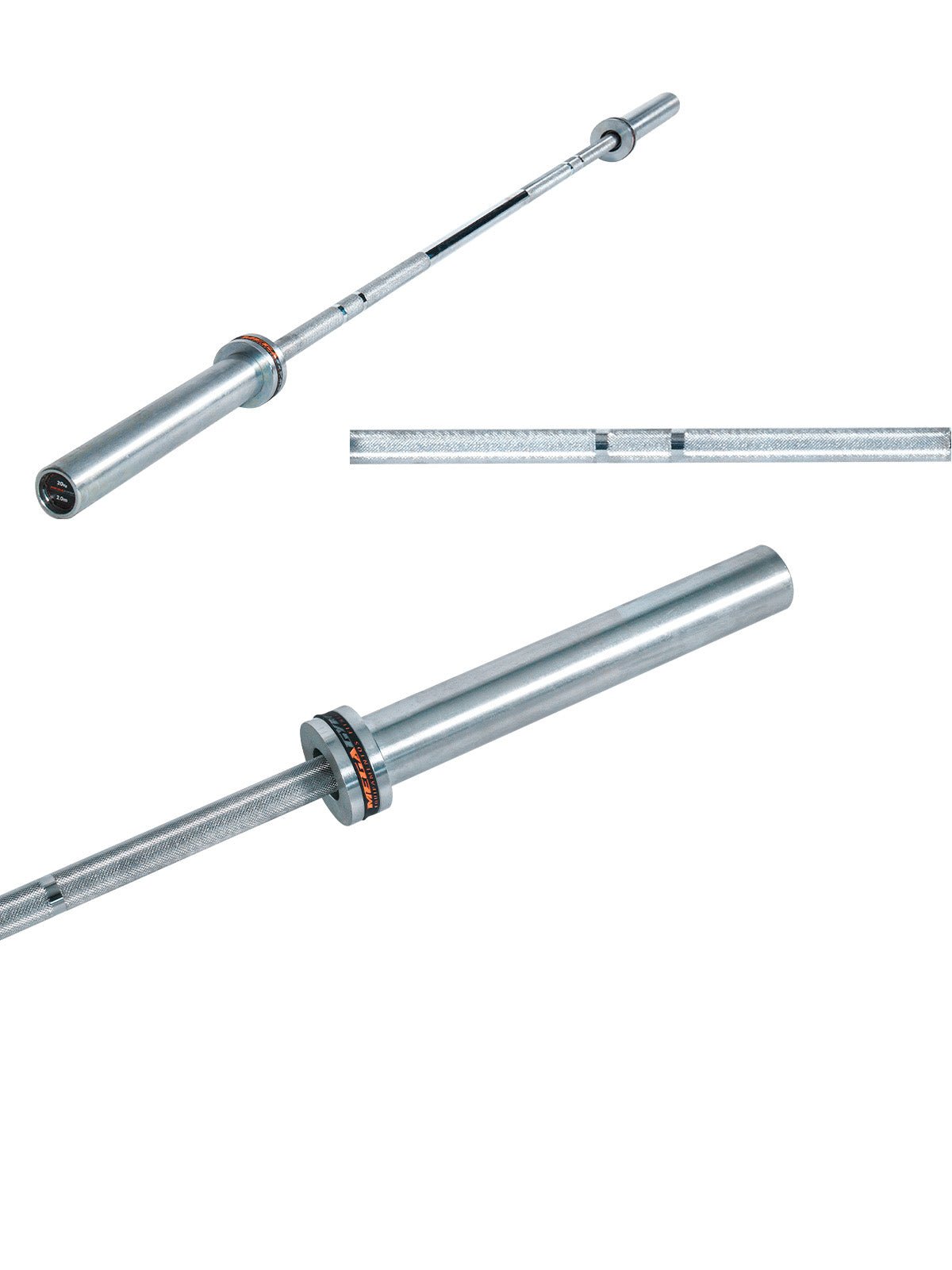 Barra Olímpica Feminina 2,00M Cromada - Imagem 9