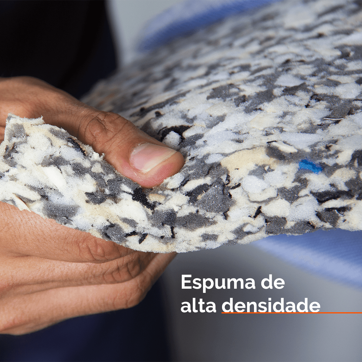 Colchonete de Academia Dobrável 117x50x2 Para Treino Pilates Funcional - Imagem 3