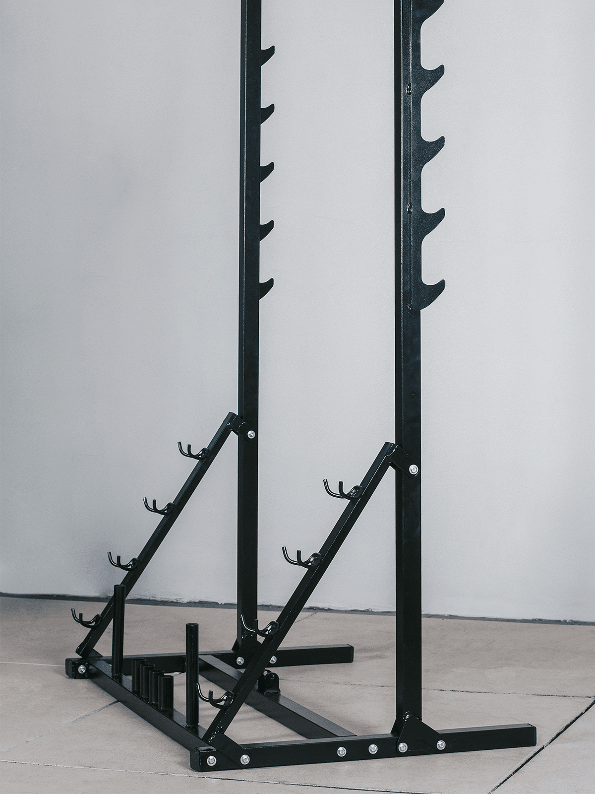 Rack Expositor De Anilhas Barras e Halteres - Imagem 10