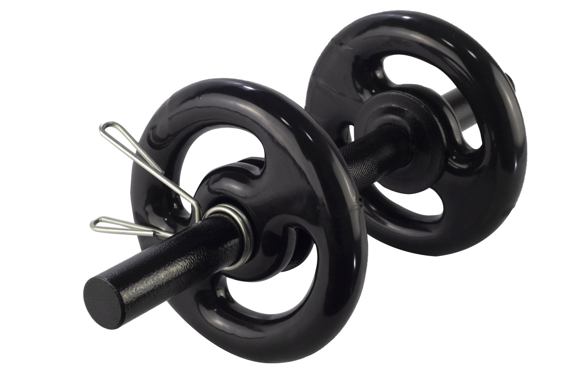 Halter Maciço 40cm Preto com Presilhas - Ø28,57mm - Imagem 7