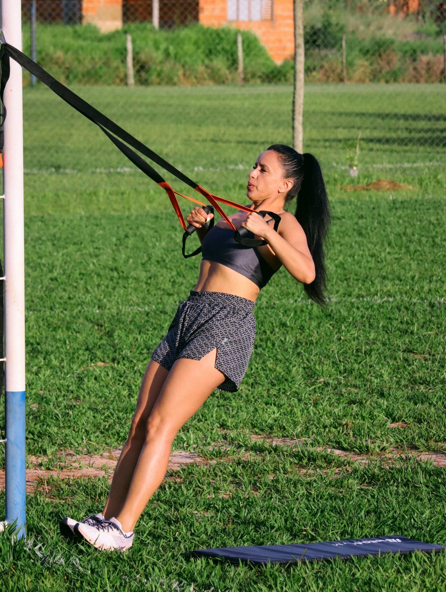 Kit Fita de Suspensão TRX Com Suporte de Teto - Imagem 4