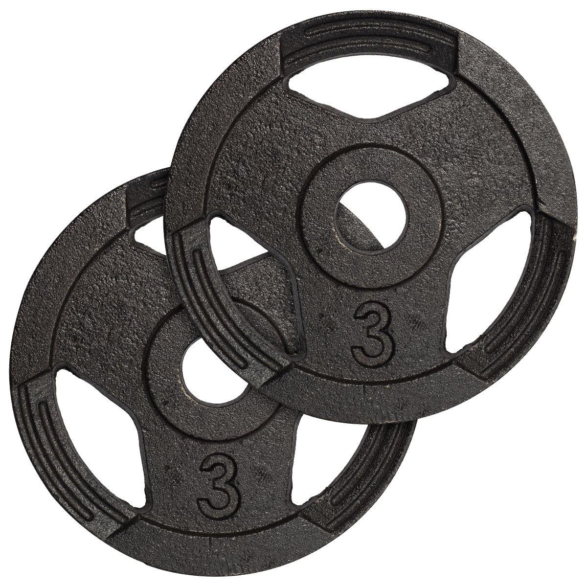 Kit Treino Com Par Halteres Barra 40cm + 24kg Anilhas Sport Pintadas - Imagem 5