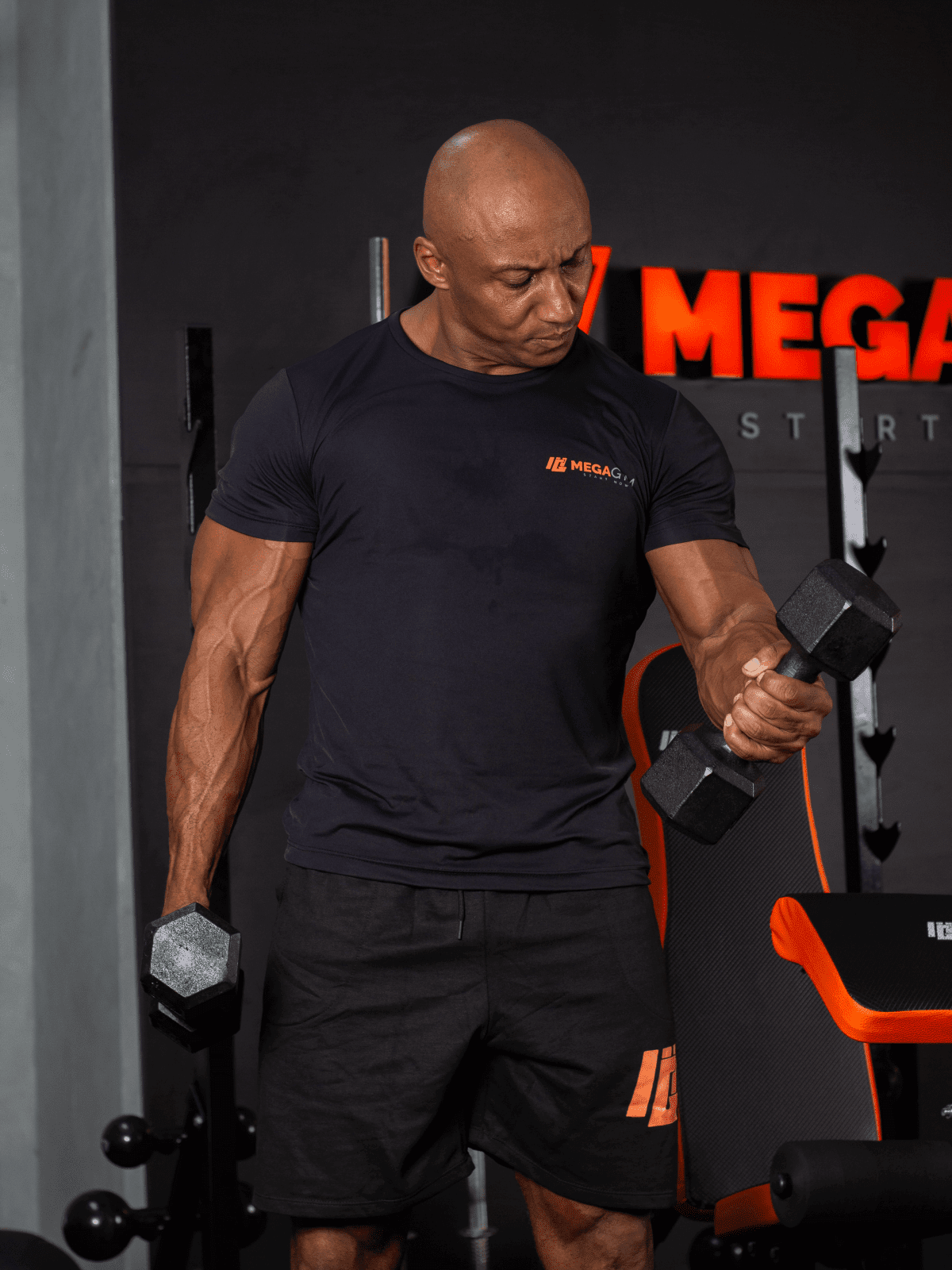 Halter Dumbbell Sextavado Pintado - Imagem 5