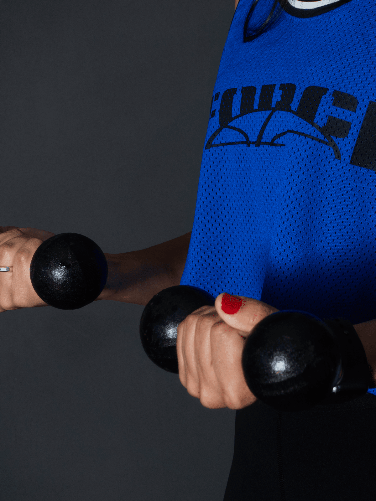 Halter Dumbbell Bola Pintado - Imagem 2