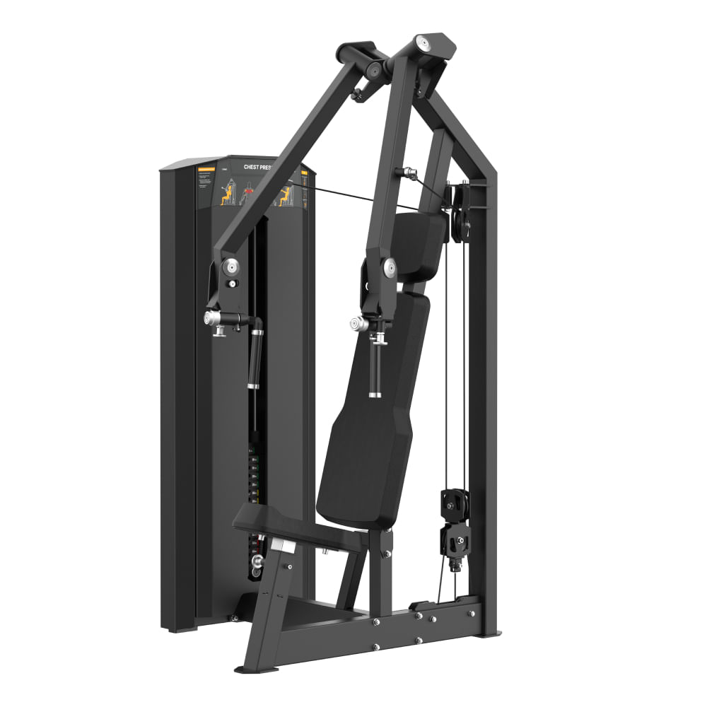 Supino Vertical Máquina Starke Steel STK-S1006 - Chest Press - Imagem 1